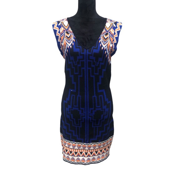 Jealous Tomato Dresses & Skirts - Jealous Tomato Printed Bodycon Dress size Large